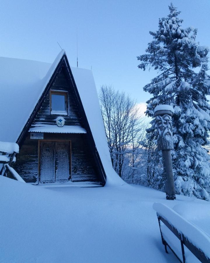 Schronisko Gorskie Pttk Na Jaworzynie Krynickiej Krynica Zdroj Exterior foto